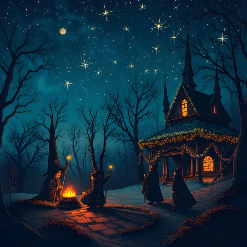 War Weihnachten früher ein Hexenfest? 
